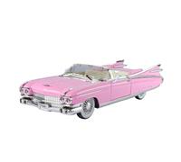 For Cadillac Eldorado Biarritz Series 1959 Series 62 Luxury 1:24 Metal Car Model Home Fashion Decoration Birthday Gift(Pink)