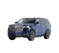 For Cadillac Escalade SUV 1:24 Die Casting Metal Analog Car Model Gift(Blue)