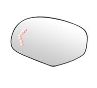 For Cadillac For Escalade For ESV 2007-2014 For EXT 2007-2013 Heated Left/Right Side Rear Mirror Glass With Turn Signal Wing Mirror Glass Right Side(1pc Left)