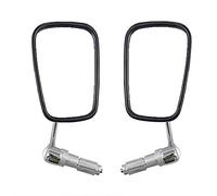 For Cafe For Racer Universal Motorcycle Chrome Aluminum 7/8" 22Mm Handle Bar End Side Rear View Mirrors Offroad Motorbike Mirrors