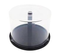 for Cake - 14x9.5cm Cake Holder | Clear Protective Cover for DVD, Stackable Media Barrel, Vertical Shaft Stand, Dustproof Data Management, Cabbage Rack