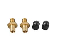 For Cam-Am For Artic Cat YXZ For P&olaris RZR Fox Shock UTV Air/Nitrogen Schrader Valve Stem Fitting Drilling Kit M8*1.25 Brass