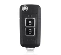 For Camry For Prado For Highlander For Yaris Vios Car Key Case 2 Buttons Modified Flip Folding Remote Key Case Shell
