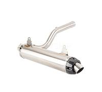 For Can Am Outlander 450 / DPS 2017-2023 Outlander 570 / XT/DPS/XMR 2017 2018 2019 2020 2021 2022 2023 ATV Escape Slip-on Motorcycle Exhaust Muffler With Mid Link Pipe L450 L570