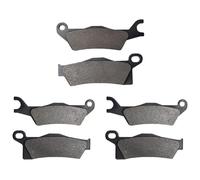 For CanAm For Outlander 450 For Max 650 800 4X4 EFI STD DPS XT ATV 12-17 Front And Rear Motorcycle Brake Pads Set Disc Brake Pad(Front and Rear Pads)