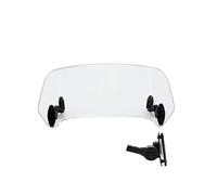 For Canam For Spyder F3-S F3T Universal Deflector Windshield Extension Spoiler Clamp-On Windscreen Windscreen(A Large Transparent)