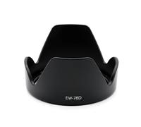 For Canon EF-S 18-200mm F3.5-5.6 IS & EF 28-200mm F/3.5-5.6 USM, Bayonet Lens Hood, Replacement For EW-78D