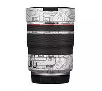 for Canon RF 10-20mm F4 L is Decal Skin Vinyl Wrap Film Camera Lens Body Protective Sticker Protector Coat 10-20 4(Circuit White)