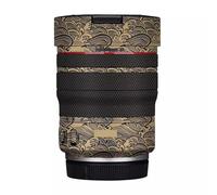 for Canon RF 10-20mm F4 L is Decal Skin Vinyl Wrap Film Camera Lens Body Protective Sticker Protector Coat 10-20 4(Wave Gold)