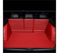 For Captur 2014-2018 For Espace 7 For Seat For Laguna For Latitude Car Accessories Customized Stripe 5D Full Coverage Trunk Mat Car Boot Trunk Mat(Red)