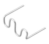 For Car Bumper Repair Staples 1000Pcs Stainless Steel Wave Shape for Plastic Bodywork 0 6mm/0 8mm Pre Cut Pieces Compatible with Stapler