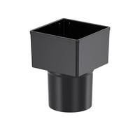 For Car Center Control Storage Box Square Container Cup Holder Pocket Console Organizer Coin Collector Car Center Console Cup Holder(Black)