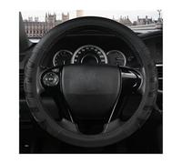 For Car For Bus For Truck 36 38 40 42 45 47 50cm Diameter Black Auto Steering-Wheel Cover Anti-Slip Protective Cover PU Leather Steering Cover