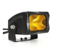 For Car For SUV For Offroad For Truck For ATV For UTV Motorcycle 10-80V 3.5 Inch White Yellow Spot Flood LED Work Head Fog Driving Light Driving Lamp Fog Light(One Yellow Flood)