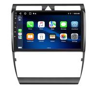 For Car Gps Radio Android 14 9 Inch Touchscreen Radio for Audi A6 C5 1997-2004 S6 1999-2004 RS6 2002-2006,with Bluetooth USB Wifi Support SWC 1080P TV,with Car Stereo AND Backup Camera