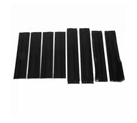 For Car Side Skirts 2M 78.7inch Rear Winglets Diffusers Side Skirt Car(Glossy Black)