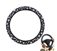 For Car Steering Wheel 38 cm, Non-Slip, Aesthetic and Breathable, Full Coverage Steering Wheel Protector for Vehicles, Caravans, Trucks, SUVs, Daily Commutes City Tourism and V
