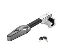 For Car Steering Wheel Lock Universal Security Car Anti Theft Alarm Lock Retractable Anti Theft