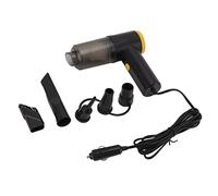 for Car Vacuum Cleaner, for 360 Cleaning, Washable Filter Screen, Portable Handheld, 12V Inflator (Black)