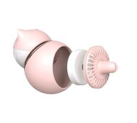 For Car Vent Air Diffuser Featuring Cat Graphic for Fragrance Use with Standard Vehicle Climate Control Vents (Pink)