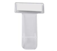 for Car Windscreen - Vehicle Ticket Display Transparent Plastic Parking Permit Holder Clip Having Double-sided Fastener for Uk Parking Permits Sticker Mount Set