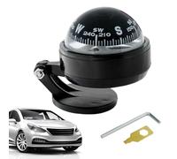 For car with lower rod, car compass ball, adjustable and night vision car dashboard for directional finding, black adjustable ball night vision boat armature