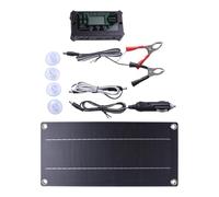 for Caravan for Portable Devices High-Efficiency Solar Kit 600W Solar Panel Kit Travel 30 * 14.5Cm Compact and Lightweight
