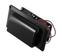 for CARAVAN Side Air Vent Exhaust Fan Kit 12V 15W, 8500R/min ABS Ventilator for Camper Trailer RV Marine Boat, Efficient Air Circulation, Black(15W Black)