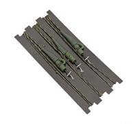 For Carb Fishing Terminal Tackle with QC Swivels Safety Clips, Ready Tied Heli Kable Leaders for Resistant Leader Setup, 3-Pack Green(Type A)