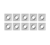 for Carbide Indexable Toolholders Woodworking X 14mm Hardwood 2mm Square Straight Cutting Inserts M6 Lathe 14mm Compatible with General-Purpose Inserts Plywood 30° Cutting Angle 10pcs X Screw