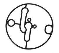 For Carburetor Bowl Gasket 10 Pack Rubber Replacement Compatible with Wide Range of Engines for Engine Performance Stability