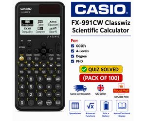 For Casio ✅ FX-991CW Advanced Scientific Calculator A/AS Level Maths 540+ Funcs