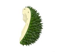For Cat Self Groomer with Durian Shape Massage, Groom, and Entertain your Feline Friend (Green)