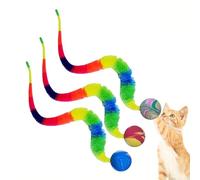 for Cats - Durable Bouncy Play, Tail Design Extra Fun Kit, Cat Toy Wonderful Gift | Engaging Interactive Toy for Cats Kittens Indoor Play Hunting Practice Stress Relief