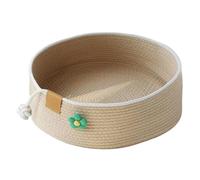 For Cats - Large Cute Nest for Kitten House Pets with Scratching Post | Soothing House with Scratching Post for Rest Nap Game Winter Summer Sofa Bedroom Office Window Sill Car