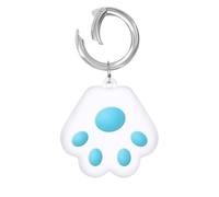 for Cats, Mini Pet with Collar, Cat Collar,No Monthly Fee,Work with Find My(iOS),Smart for PzY606 (Blue, 3.8x3.8x1.2cm)
