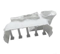 FOR CAVE Resin Roman Column Tunnel for Fish Tanks Supporting Natural Movement Patterns and Territorial Establishment Among Bottom Dwelling Species (A)