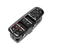 For Cayenne 2010-2016 For Macan 2014-2018 Electric Window Switch Car Button Cap Cover Driver Master Side Power Window Control Switch(NO.3 Button)