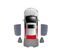 For Cayenne 2011-2016 2017 2018 Magnetic Car Sunshade Front Windshield Curtain Rear Side Window Sun Shade Shield Sunshade Sun Shield Visor(5PCS Rear)