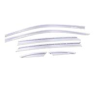 For Cayenne 2011+ Car Styling Window Visor Deflector Sun Rain Guard Wind Vent Awning Shelter Window Visor Guards Cover(2018-Present)