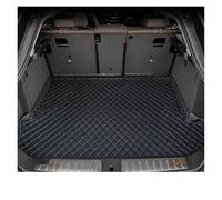 For Cayenne 2018 2019 2020 2021 2022 2023 2024 2025 Car Trunk Mat Rear Cargo Cover Carpet Pad Auto Tail Parts Boot Liner Car Trunk Mat(Black-Blue)