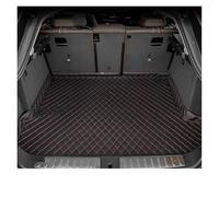 For Cayenne 2018 2019 2020 2021 2022 2023 2024 2025 Car Trunk Mat Rear Cargo Cover Carpet Pad Auto Tail Parts Boot Liner Car Trunk Mat(Black-Red)