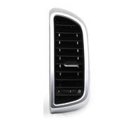 For Cayenne 7P5 2010 2011 2012 2013 2014 2015 Car Front Middle Central Air Conditioner AC Vent Grille Outlet Assembly Dashboard Air Vent(Silver Central-Right)
