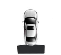 For Cayenne E3 2019 2020 2021 2022 2023 2024 2025 Magnetic Sunshade Light Blocking Curtains Window Shades Car(Back Sunshade)