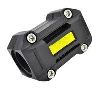 For CB 500X CB500F Universal Bumper Decorative Block Dismantling Installation Engine Guard Block Modified Crash Bar Motorcycle Engine Bumper Guard Blocks Crash bungs motorbike(Yellow)