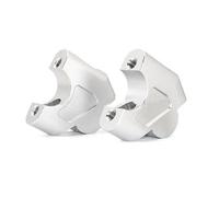 For CB 650R For CB650R For CB 650 R 2019 2020 2021 2022 2023 2024- Handlebar Riser Handle Bar Raisers Up And Backwards Handlebar Clamps Risers(Silver)