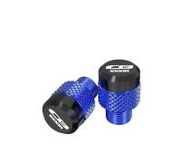 For CB1000R 2008-2020 Motorcycle M10*1.25 Aluminum Screws Bolts Mirror Hole Plugs Cap Gear Balanced Plug Silver Tone(2)