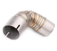 For CB1000R CBR 1000R 2009-2018 Motorcycle Exhaust Muffler 51mm Modified Connect Tube Middle Link Pipe Elbow Motorbike Saddle Bag