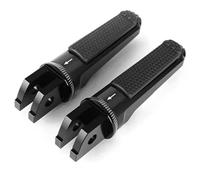 For CB1100 2013 2014 Motorcycle Front Rider Foot Pegs Pedals Footrest Motorbike Universal Upgrade Modified Replacement Accessories pedal(Black)