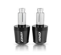 For CB125F 2016 CB125 CB 125 F 125F 2016 7/8'' 22MM CNC Billet Aluminum Motorbike HBAR END CAP Handle Bar Cap End Plugs(Black-Black)